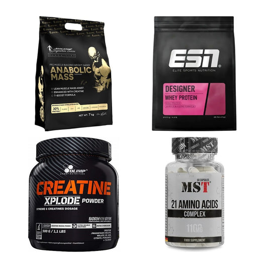 Masseaufbau für Fortgeschrittene: Kevin Levrone Anabolic + 3 weitere – alle enthaltenen Artikel