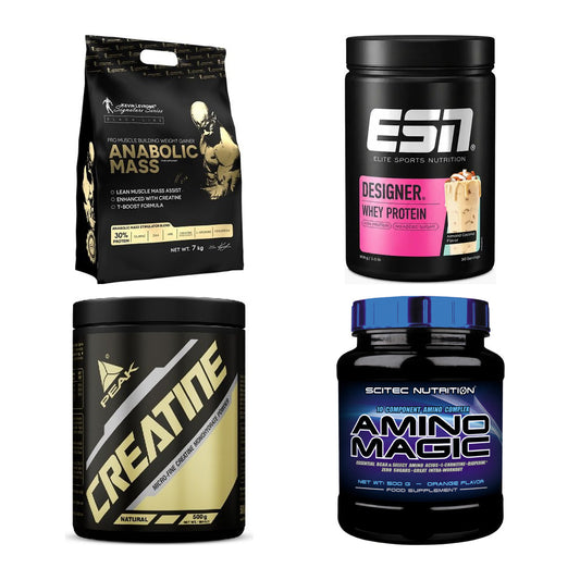 Masseaufbau für Fortgeschrittene: Kevin Levrone Anabolic + 3 weitere – alle enthaltenen Artikel