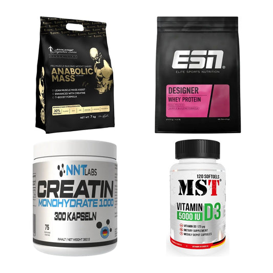 Masseaufbau für Fortgeschrittene: Kevin Levrone Anabolic + 3 weitere – alle enthaltenen Artikel