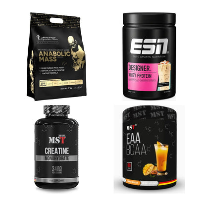Masseaufbau für Fortgeschrittene: Kevin Levrone Anabolic + 3 weitere – alle enthaltenen Artikel
