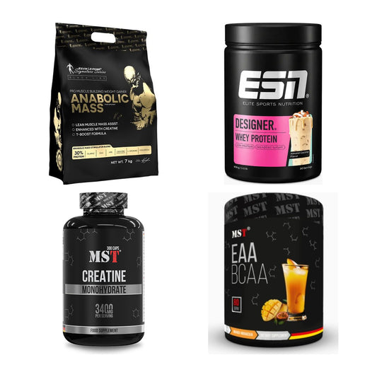 Masseaufbau für Fortgeschrittene: Kevin Levrone Anabolic + 3 weitere – alle enthaltenen Artikel