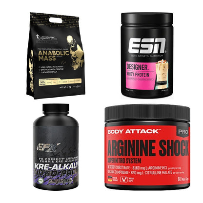 Masseaufbau für Fortgeschrittene: Kevin Levrone Anabolic + 3 weitere – alle enthaltenen Artikel