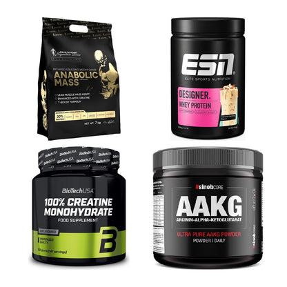Masseaufbau für Fortgeschrittene: Kevin Levrone Anabolic + 3 weitere – alle enthaltenen Artikel
