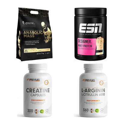 Masseaufbau für Fortgeschrittene: Kevin Levrone Anabolic + 3 weitere – alle enthaltenen Artikel