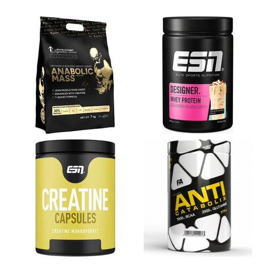 Masseaufbau für Fortgeschrittene: Kevin Levrone Anabolic + 3 weitere – alle enthaltenen Artikel
