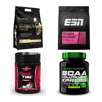 Masseaufbau für Fortgeschrittene: Kevin Levrone Anabolic + 3 weitere – alle enthaltenen Artikel