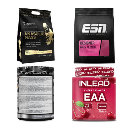 Masseaufbau für Fortgeschrittene: Kevin Levrone Anabolic + 3 weitere – alle enthaltenen Artikel