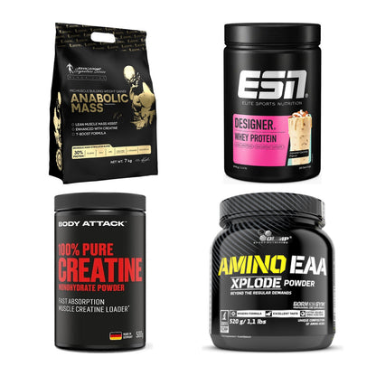 Masseaufbau für Fortgeschrittene: Kevin Levrone Anabolic + 3 weitere – alle enthaltenen Artikel