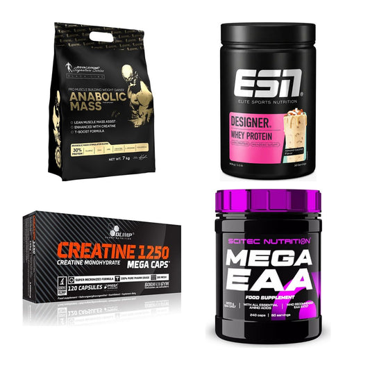 Masseaufbau für Fortgeschrittene: Kevin Levrone Anabolic + 3 weitere – alle enthaltenen Artikel
