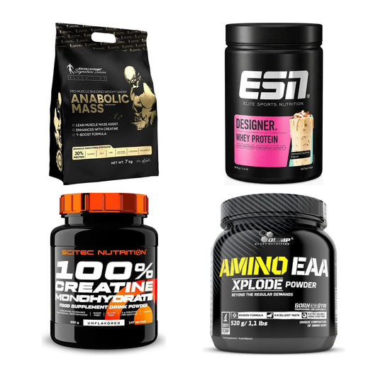 Masseaufbau für Fortgeschrittene: Kevin Levrone Anabolic + 3 weitere – alle enthaltenen Artikel