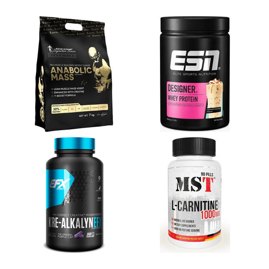 Masseaufbau für Fortgeschrittene: Kevin Levrone Anabolic + 3 weitere – alle enthaltenen Artikel