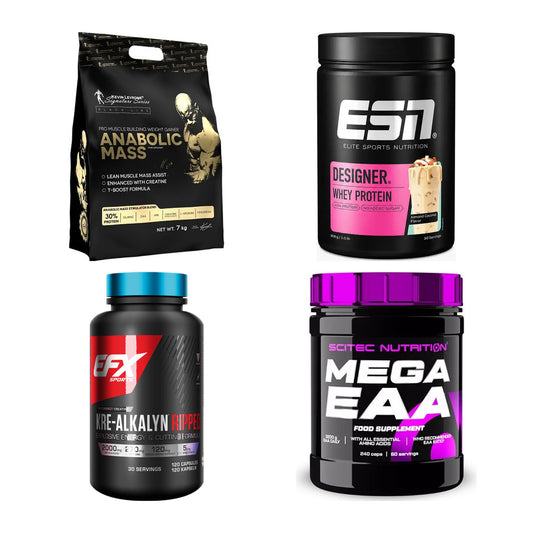 Masseaufbau für Fortgeschrittene: Kevin Levrone Anabolic + 3 weitere – alle enthaltenen Artikel