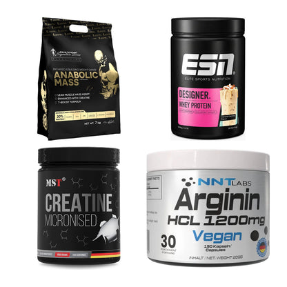 Masseaufbau für Fortgeschrittene: Kevin Levrone Anabolic + 3 weitere – alle enthaltenen Artikel