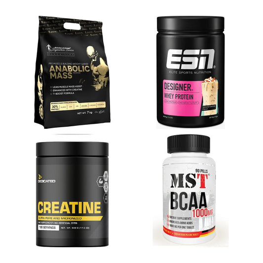 Masseaufbau für Fortgeschrittene: Kevin Levrone Anabolic + 3 weitere – alle enthaltenen Artikel