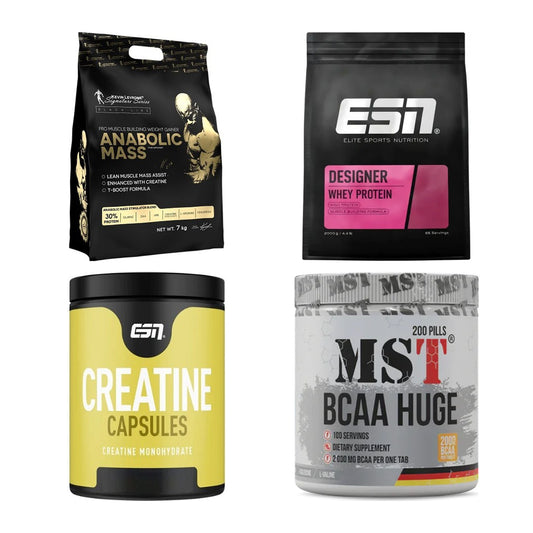 Masseaufbau für Fortgeschrittene: Kevin Levrone Anabolic + 3 weitere – alle enthaltenen Artikel