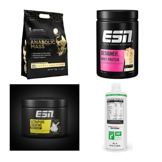 Masseaufbau für Fortgeschrittene: Kevin Levrone Anabolic + 3 weitere – alle enthaltenen Artikel