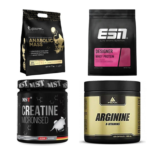 Masseaufbau für Fortgeschrittene: Kevin Levrone Anabolic + 3 weitere – alle enthaltenen Artikel
