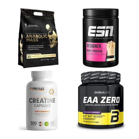 Masseaufbau für Fortgeschrittene: Kevin Levrone Anabolic + 3 weitere – alle enthaltenen Artikel