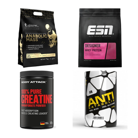 Masseaufbau für Fortgeschrittene: Kevin Levrone Anabolic + 3 weitere – alle enthaltenen Artikel