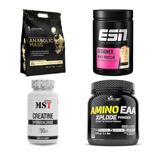 Masseaufbau für Fortgeschrittene: Kevin Levrone Anabolic + 3 weitere – alle enthaltenen Artikel