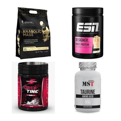 Masseaufbau für Fortgeschrittene: Kevin Levrone Anabolic + 3 weitere – alle enthaltenen Artikel