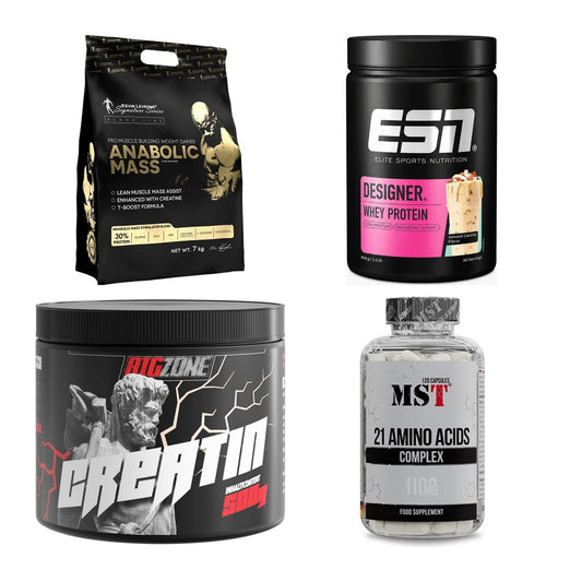 Masseaufbau für Fortgeschrittene: Kevin Levrone Anabolic + 3 weitere – alle enthaltenen Artikel