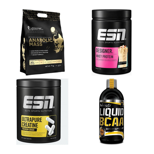 Masseaufbau für Fortgeschrittene: Kevin Levrone Anabolic + 3 weitere – alle enthaltenen Artikel