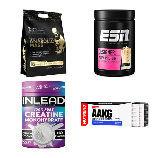 Masseaufbau für Fortgeschrittene: Kevin Levrone Anabolic + 3 weitere – alle enthaltenen Artikel