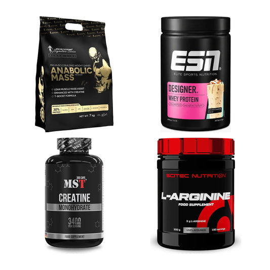 Masseaufbau für Fortgeschrittene: Kevin Levrone Anabolic + 3 weitere – alle enthaltenen Artikel
