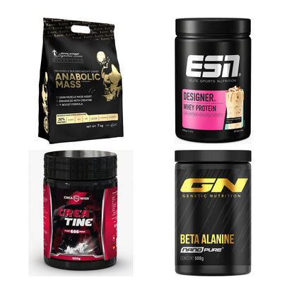 Masseaufbau für Fortgeschrittene: Kevin Levrone Anabolic + 3 weitere – alle enthaltenen Artikel