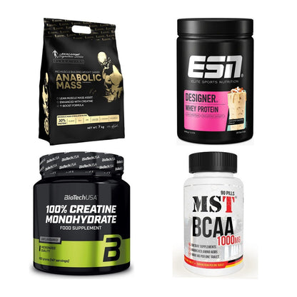 Masseaufbau für Fortgeschrittene: Kevin Levrone Anabolic + 3 weitere – alle enthaltenen Artikel