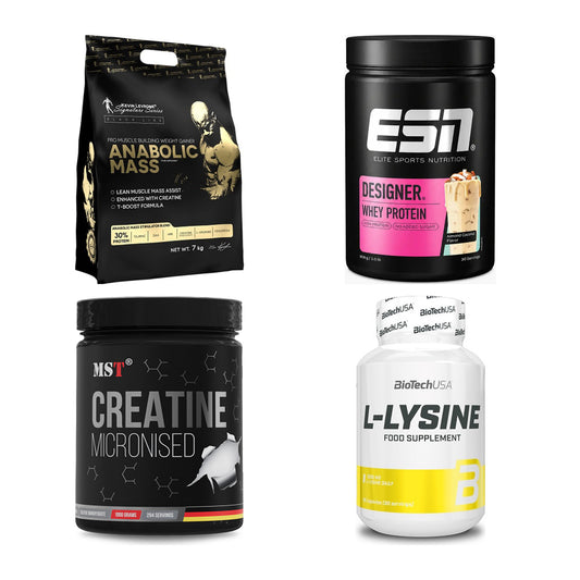 Masseaufbau für Fortgeschrittene: Kevin Levrone Anabolic + 3 weitere – alle enthaltenen Artikel