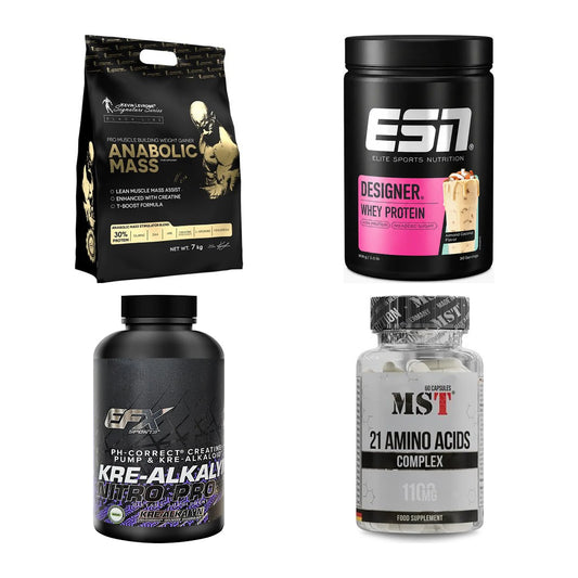 Masseaufbau für Fortgeschrittene: Kevin Levrone Anabolic + 3 weitere – alle enthaltenen Artikel