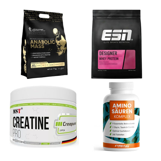Masseaufbau für Fortgeschrittene: Kevin Levrone Anabolic + 3 weitere – alle enthaltenen Artikel