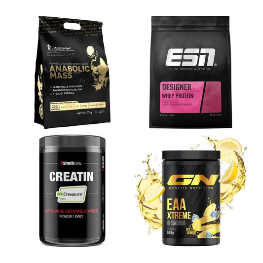 Masseaufbau für Fortgeschrittene: Kevin Levrone Anabolic + 3 weitere – alle enthaltenen Artikel