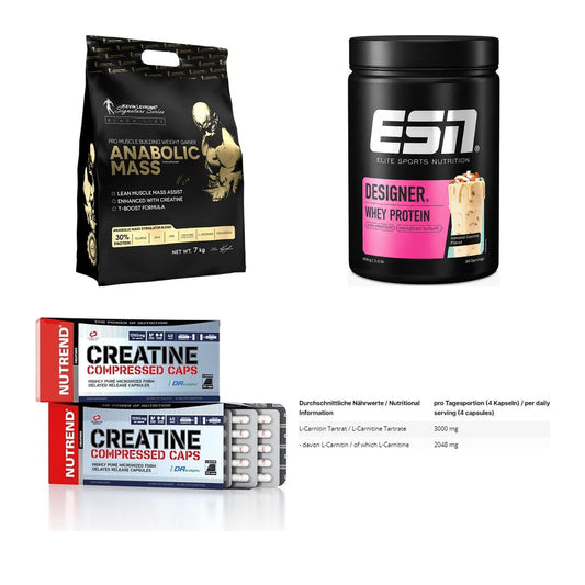 Masseaufbau für Fortgeschrittene: Kevin Levrone Anabolic + 3 weitere – alle enthaltenen Artikel