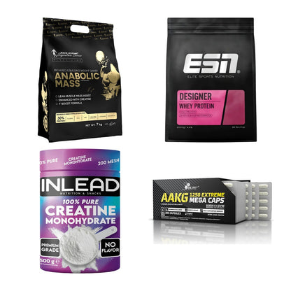 Masseaufbau für Fortgeschrittene: Kevin Levrone Anabolic + 3 weitere – alle enthaltenen Artikel