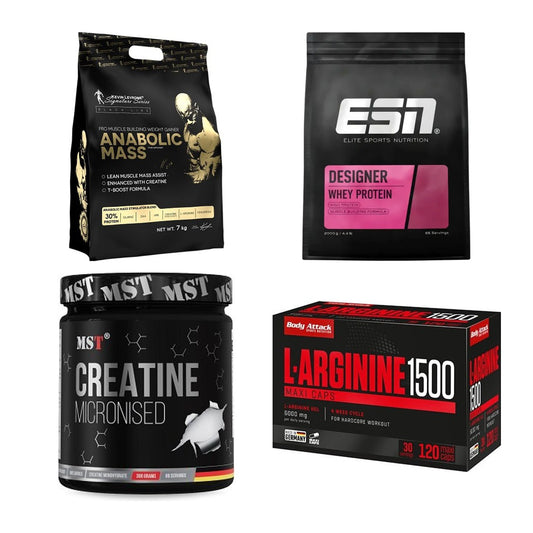 Masseaufbau für Fortgeschrittene: Kevin Levrone Anabolic + 3 weitere – alle enthaltenen Artikel