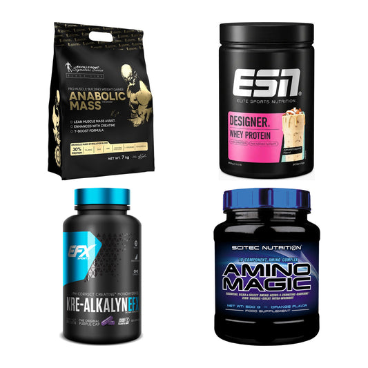 Masseaufbau für Fortgeschrittene: Kevin Levrone Anabolic + 3 weitere – alle enthaltenen Artikel