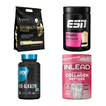 Masseaufbau für Fortgeschrittene: Kevin Levrone Anabolic + 3 weitere – alle enthaltenen Artikel