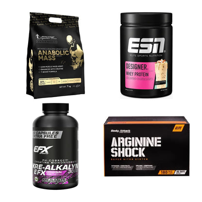 Masseaufbau für Fortgeschrittene: Kevin Levrone Anabolic + 3 weitere – alle enthaltenen Artikel