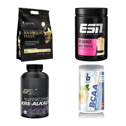 Masseaufbau für Fortgeschrittene: Kevin Levrone Anabolic + 3 weitere – alle enthaltenen Artikel