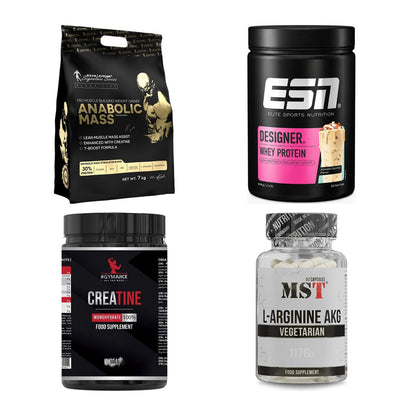 Masseaufbau für Fortgeschrittene: Kevin Levrone Anabolic + 3 weitere – alle enthaltenen Artikel