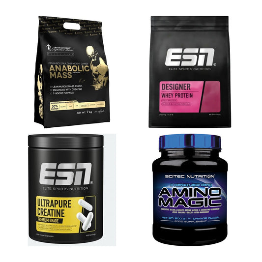 Masseaufbau für Fortgeschrittene: Kevin Levrone Anabolic + 3 weitere – alle enthaltenen Artikel