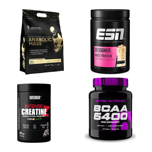 Masseaufbau für Fortgeschrittene: Kevin Levrone Anabolic + 3 weitere – alle enthaltenen Artikel