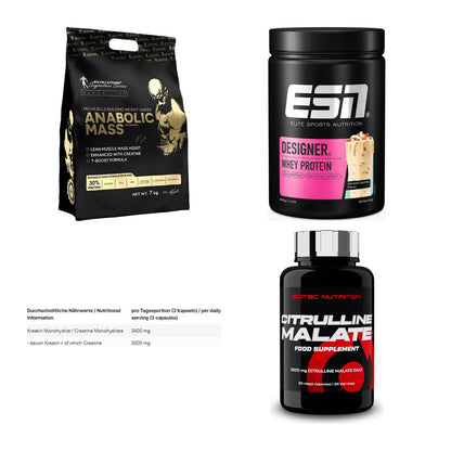 Masseaufbau für Fortgeschrittene: Kevin Levrone Anabolic + 3 weitere – alle enthaltenen Artikel
