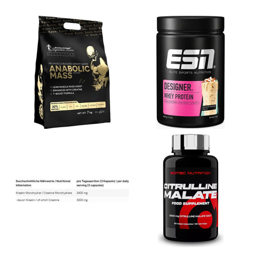 Masseaufbau für Fortgeschrittene: Kevin Levrone Anabolic + 3 weitere – alle enthaltenen Artikel