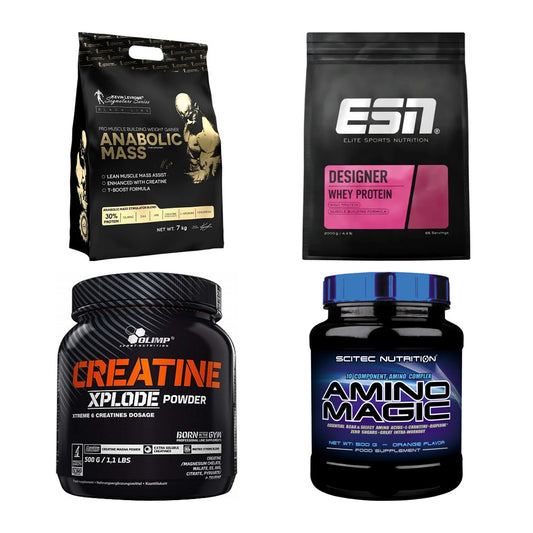 Masseaufbau für Fortgeschrittene: Kevin Levrone Anabolic + 3 weitere – alle enthaltenen Artikel