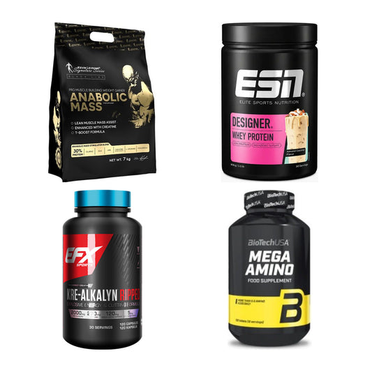 Masseaufbau für Fortgeschrittene: Kevin Levrone Anabolic + 3 weitere – alle enthaltenen Artikel