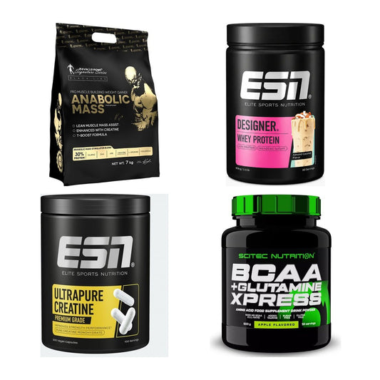 Masseaufbau für Fortgeschrittene: Kevin Levrone Anabolic + 3 weitere – alle enthaltenen Artikel